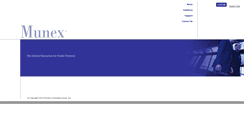 Desktop Screenshot of munex.com
